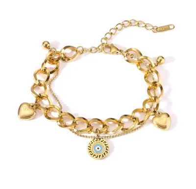 اسوارة لون ذهبي