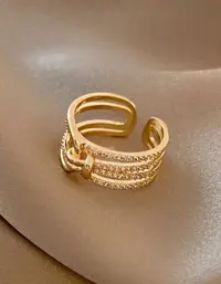 خاتم لون ذهبي 3