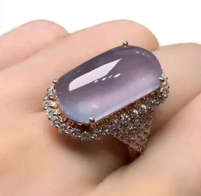 خاتم لون فضي