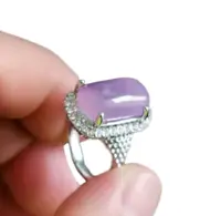 خاتم لون فضي 2