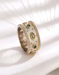 خاتم لون فضي 2