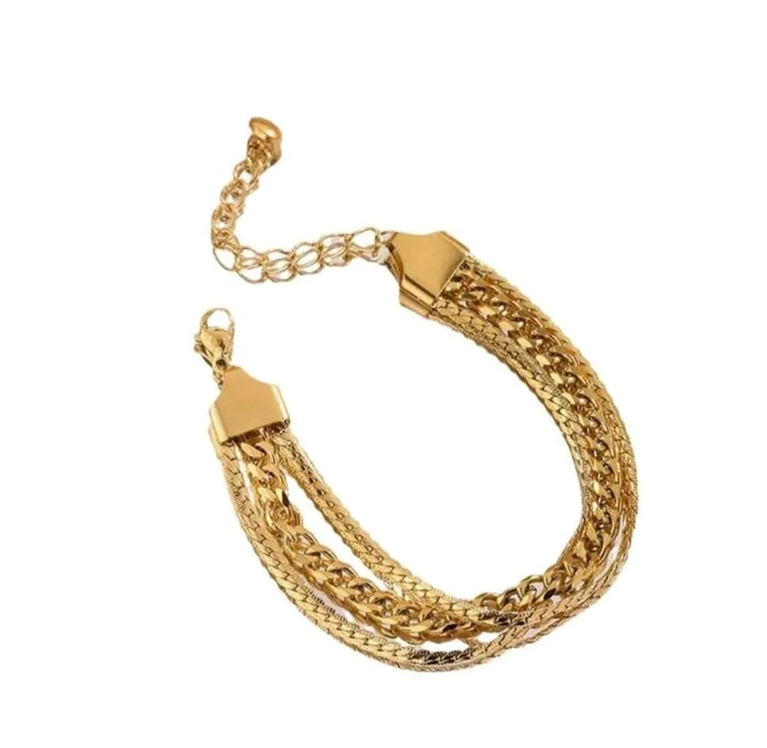 اسوارة لون ذهبي