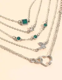 مجموعة اساور فضية 4