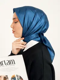 ايشارب مربع لون نيلي 1