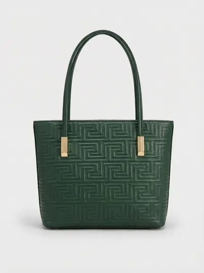 شنطة لون اخضر غامق