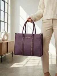 شنطة لون برغندي 2