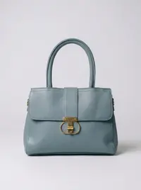 شنطة لون ازرق مطفي 1