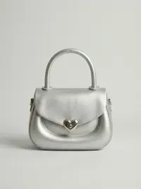 شنطة لون فضي 1