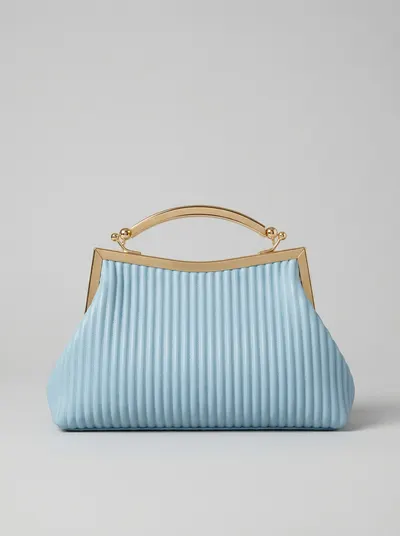 شنطة لون ازرق سماوي