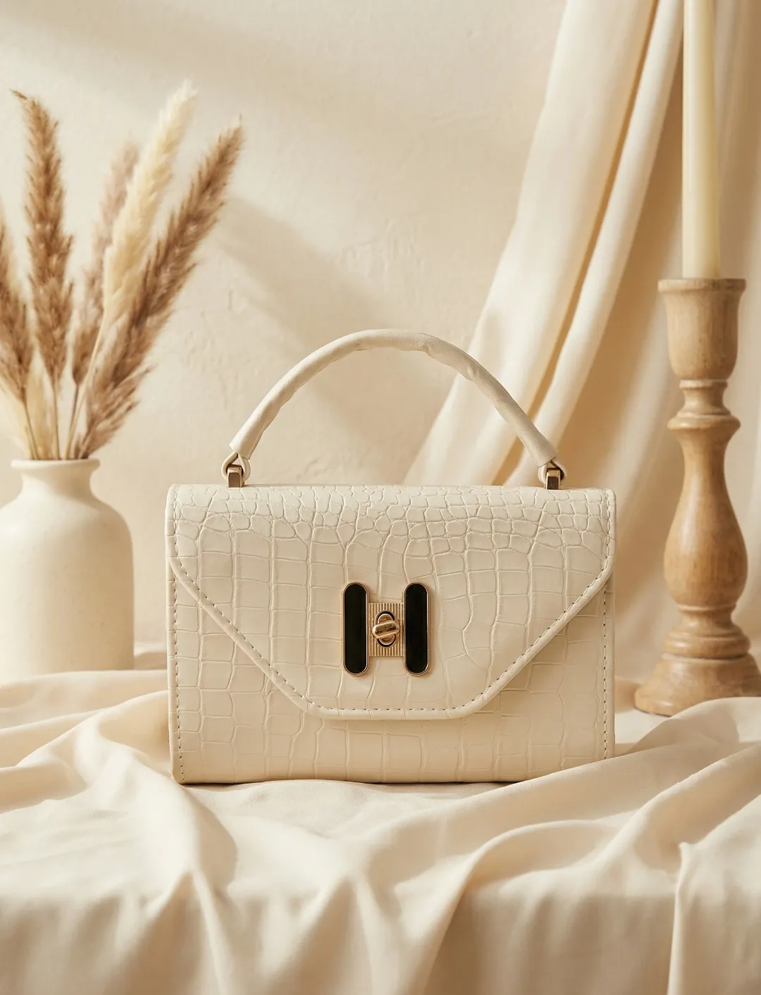 شنطة لون اوف وايت