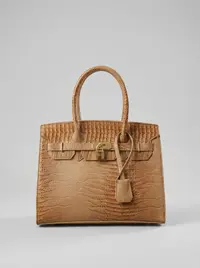 شنطة لون عسلي 1