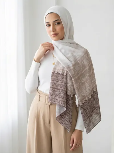 شال شيفون اسطنبولي
