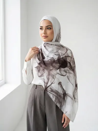 شال شيفون 