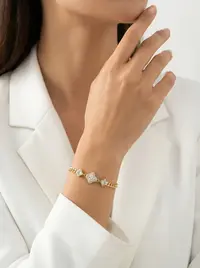 اسوارة لون ذهبي  1