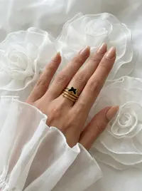 خاتم لون ذهبي 1