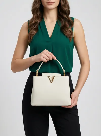 شنطة لون اوف وايت